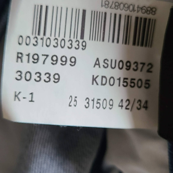 34 HERITAGE Courage Mid-Rise Straight Stretch Denim Jeans 31509 Men's 42/34‎ - Picture 13 of 13